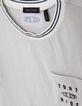 T-shirt gris maille piquée broderie poche garçon-5