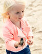 Cárdigan coral bebé niña-1