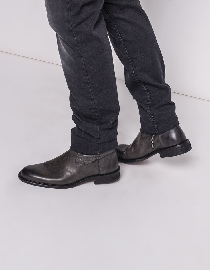 Bottes en cuir homme-6