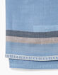 Foulard à rayures bordé dentelle IKKS fille-3