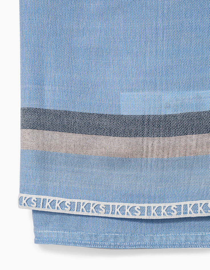 Foulard à rayures bordé dentelle IKKS fille-3