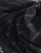 Schwarzes Midi-Damenspitzenkleid-7