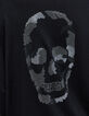 Woman's black skull and crossbones sweater-6