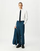 Pantalón de traje azul imitación hombre-7