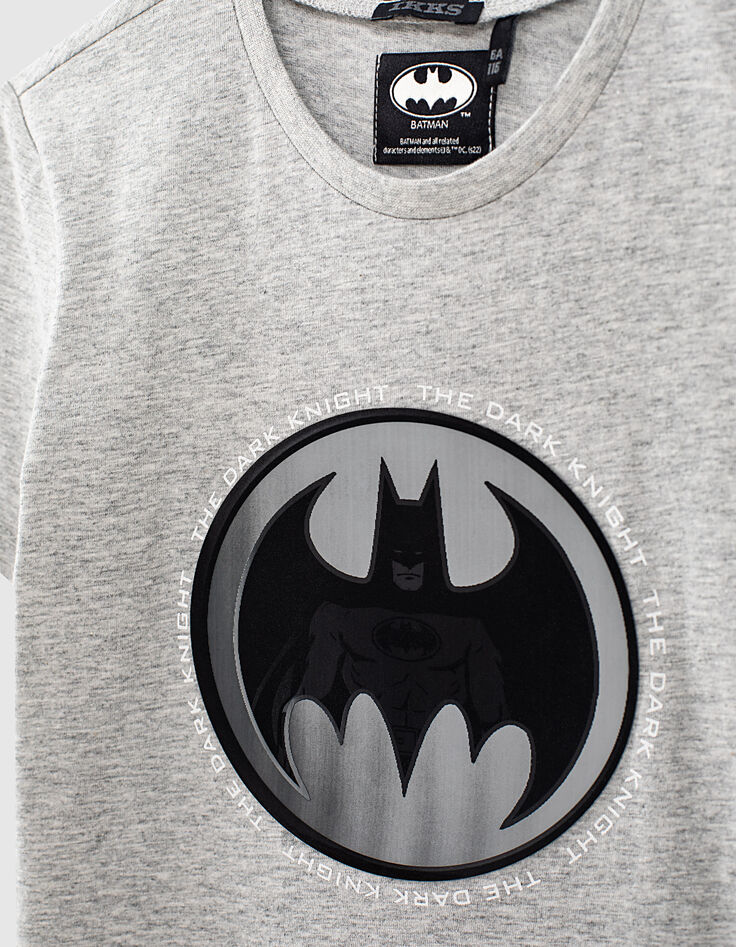 T-shirt gris IKKS - BATMAN visuel lenticulaire garçon-3