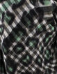 Chèche en laine motif léopard vert blanc et noir femme-2