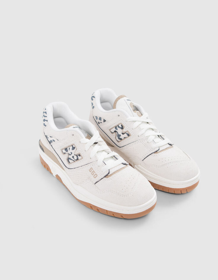 Baskets blanches NEW BALANCE 550 Femme-2