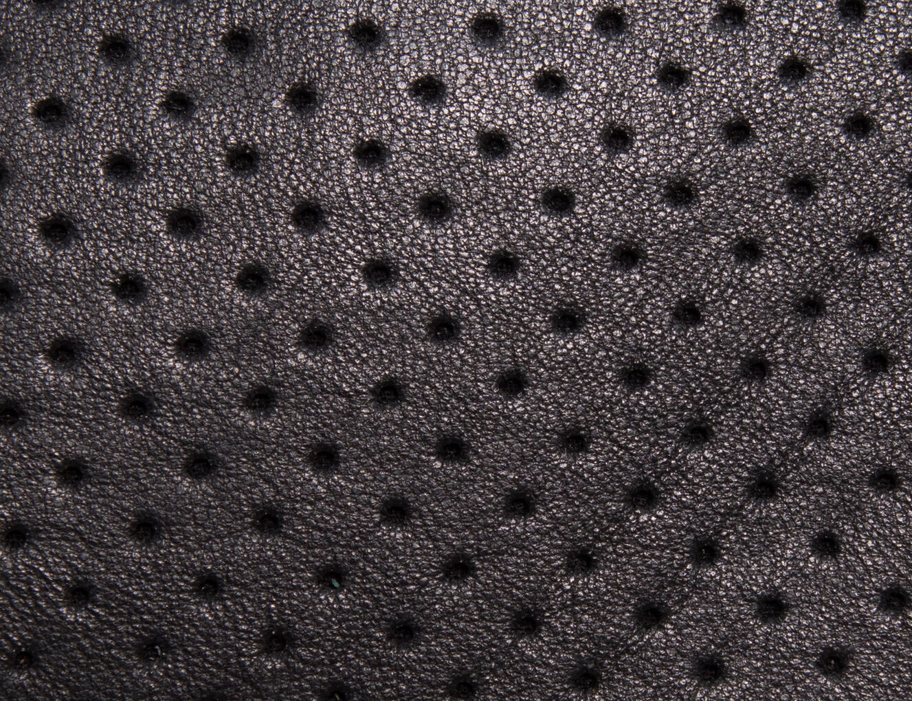 Women's black perforated leather The KINGSTON 111 bag - IKKS-7