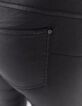 Jean slim negro encerado sculpt up mid waist mujer-5