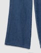 Soft blue jeans for girl-4