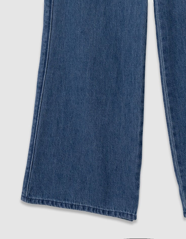 Soft blue jeans for girl-4