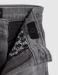 Graue STRAIGHT-Jungenjeans-5