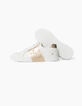Girls' white trainers-2