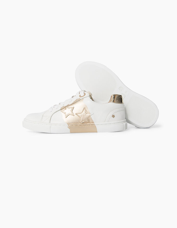Girls' white trainers-2 Girls' white trainers-2