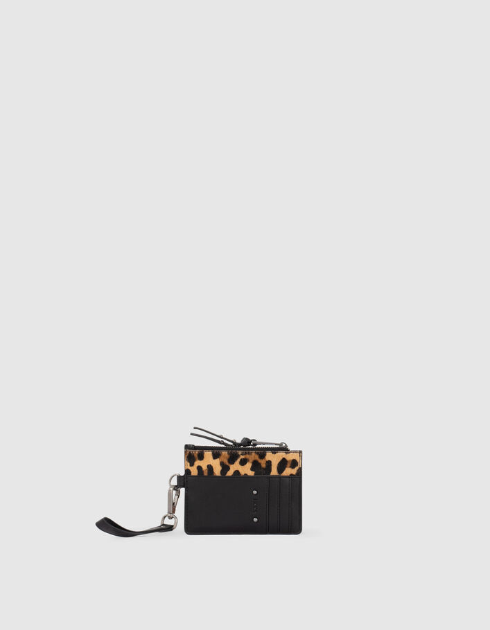 Leren kaarthouder 1440 BANKER LEOPARD dames-2