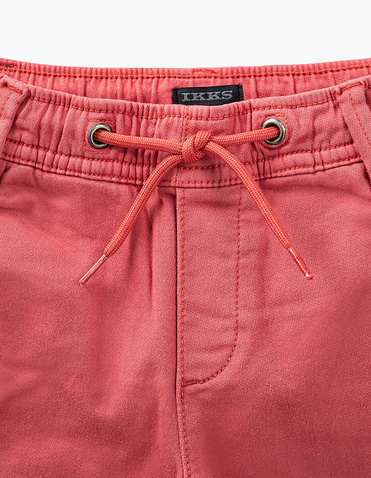 Bermudas coral punto knitlook niño -3 Bermudas coral punto knitlook niño -3