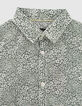 Boys’ lichen flowery Liberty fabric shirt -2