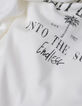 Women's white organic cotton message round neck t-shirt-8
