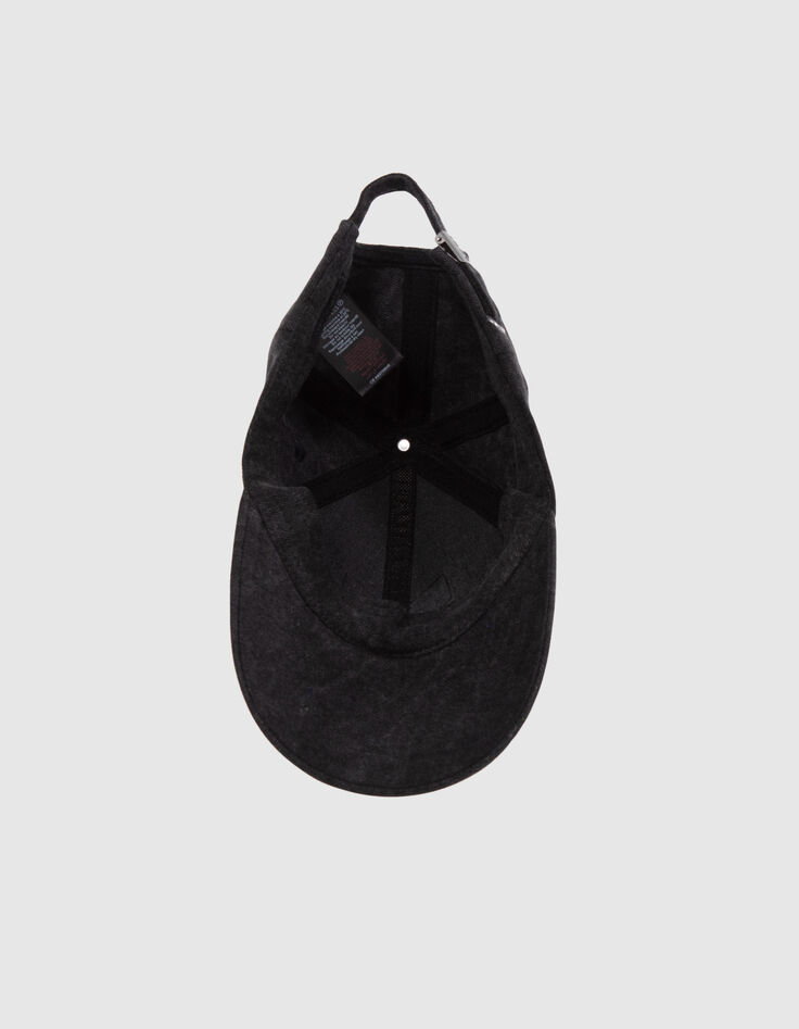 Damen-Jeans-Cap Anthrazit mit Fischgr&auml;te-3