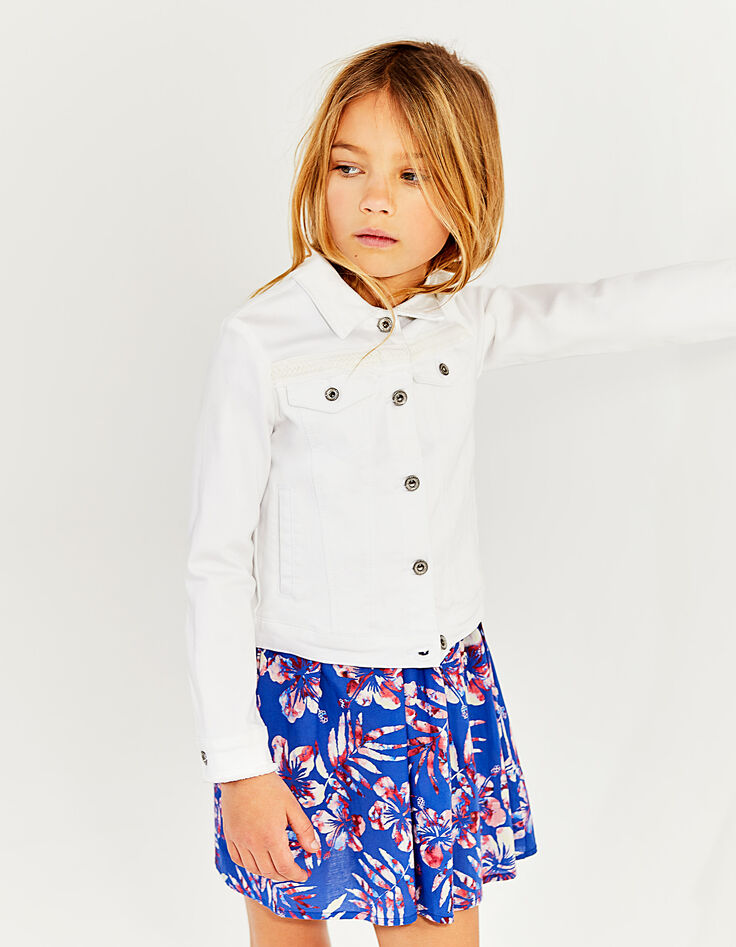 Veste blanche fille-1