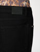 Jean droit noir 7/8e Anders Femme-5