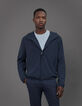 Men&rsquo;s navy WATER REPELLENT light jacket-8