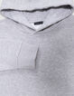 Boys’ grey hoodie with XL image on back-4