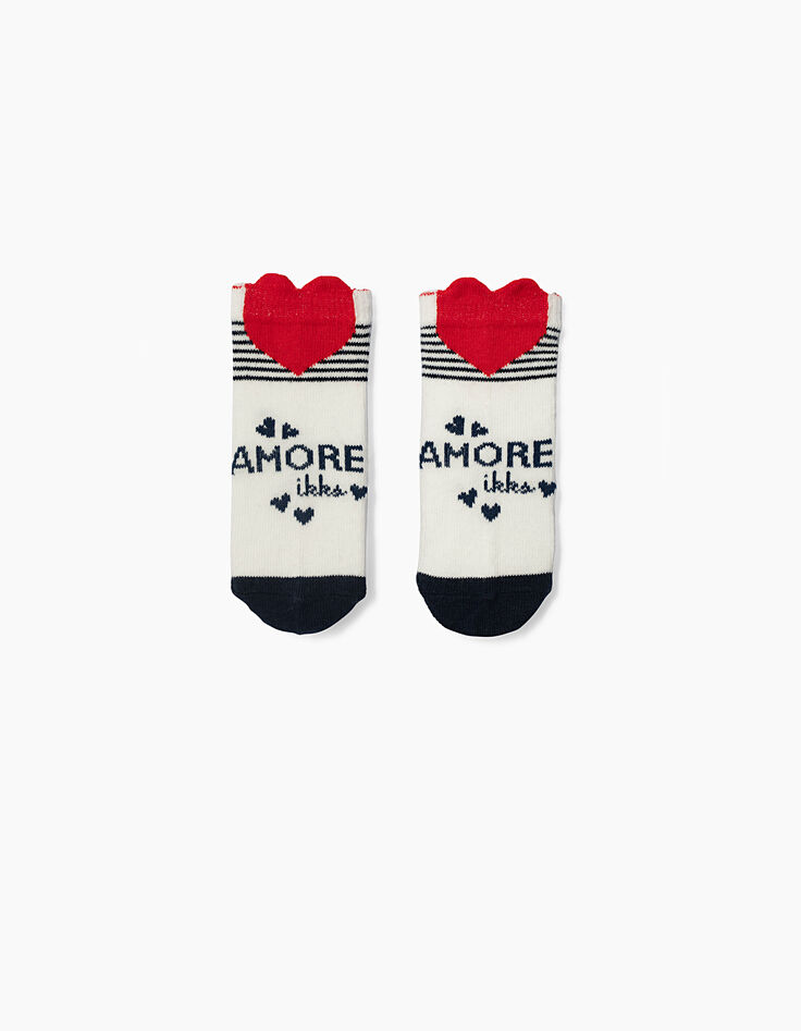 Chaussettes bébé fille-3 Chaussettes bébé fille-3