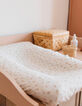 Housse de matelas à langer miel coton bio GABRIELLE PARIS-2