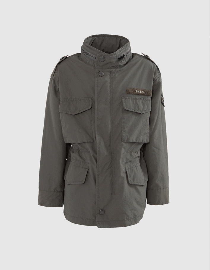 Parka ikks garcon sale kaki