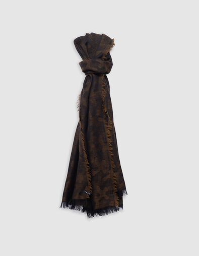 Camouflage-Lorbeer-Schal Herren - IKKS
