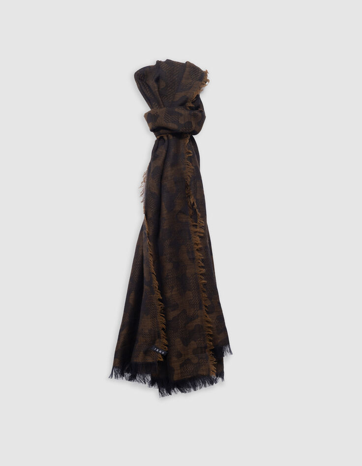 Camouflage-Lorbeer-Schal Herren-1