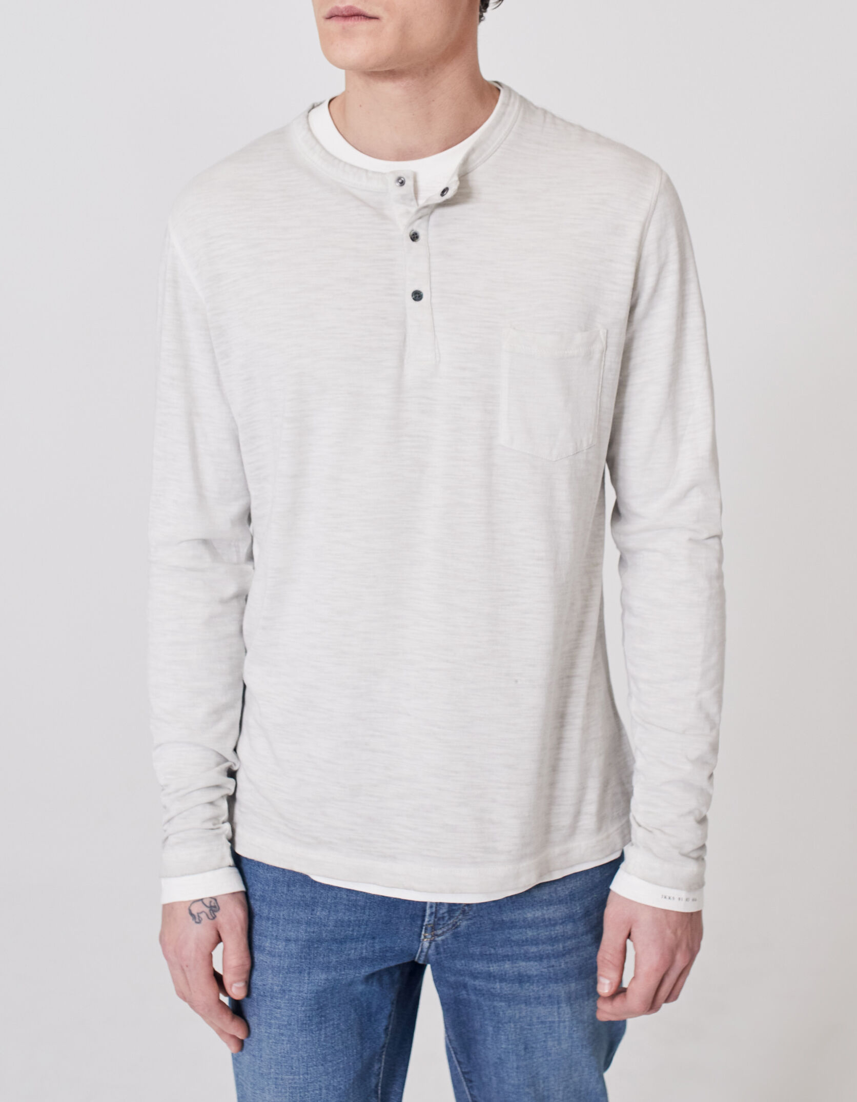 Tee shirt long homme store