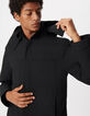 Blouson noir capuche amovible WATERPROOF Homme-5