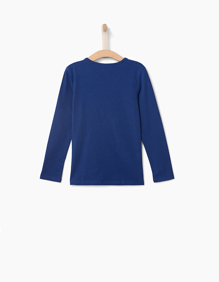 Blauw T-shirt meisjes - IKKS