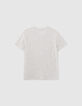 Boys’ marl T-shirt, palm tree/anchor reversible sequins-3