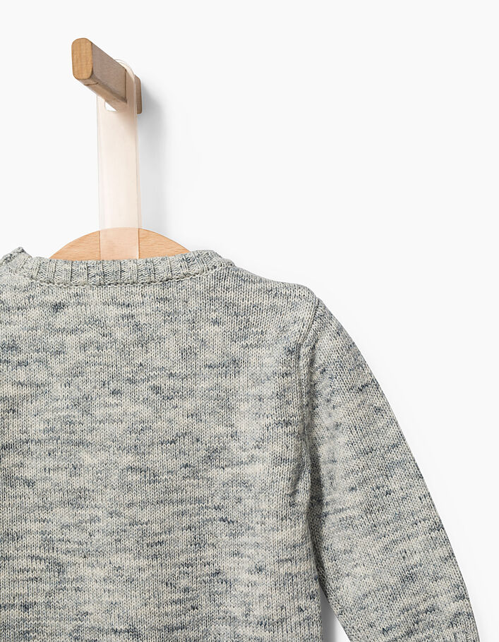 Baby boys' grey sweater - IKKS