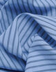 Men's EASY CARE slim blue striped shirt-10