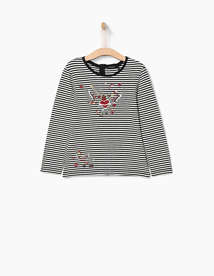 Camiseta rayas niña-3
