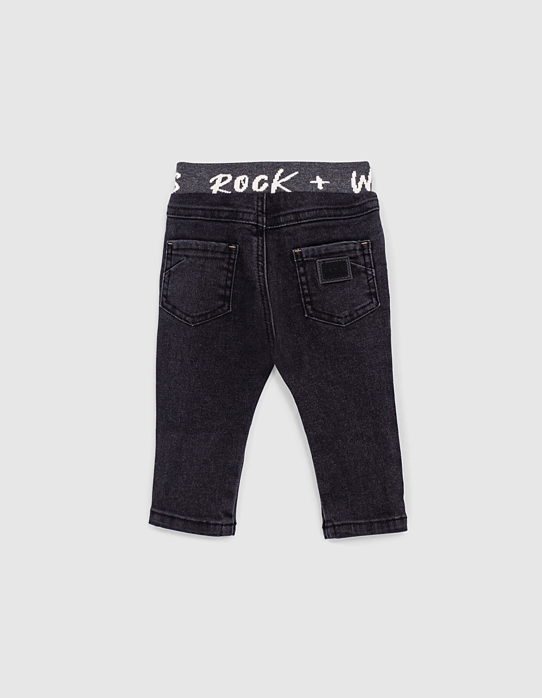 Baby boy black jeans sales