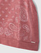 Débardeur bois de rose imprimé cachemire fille-4