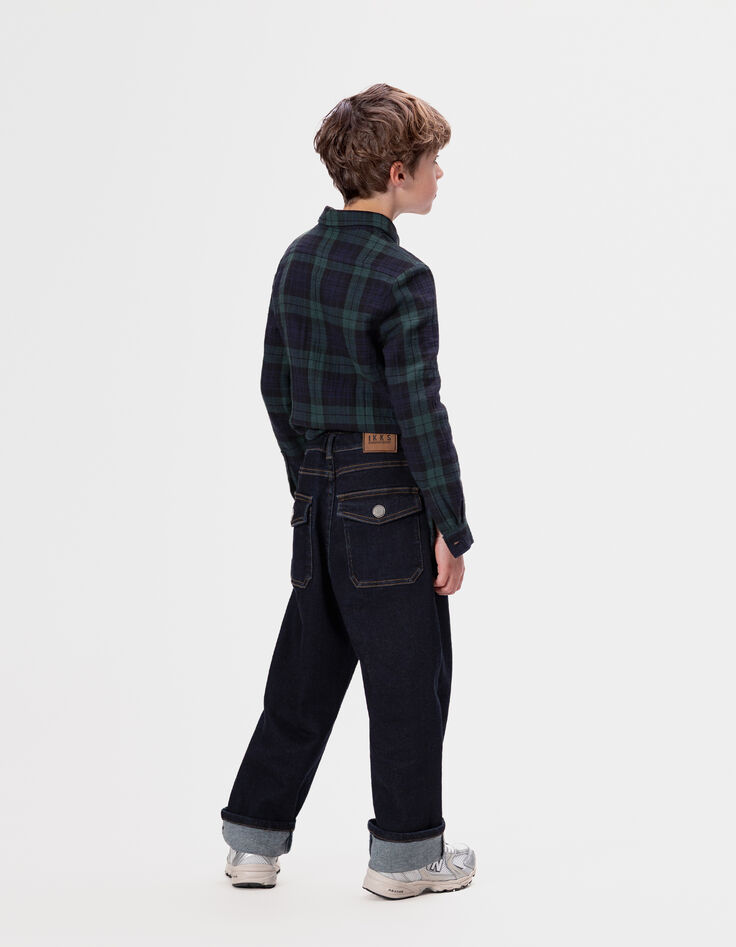 Boys’ raw baggy jeans-3 Boys’ raw baggy jeans-3