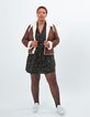 Robe vert pinegreen imprimé Fleurs Rock I.Code-7