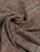 Manteau camel motif carreaux I.Code-8