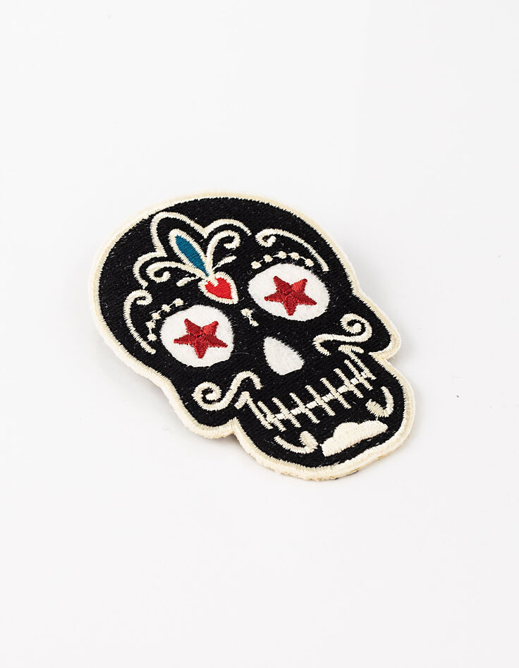 Broche tête de mort femme-2