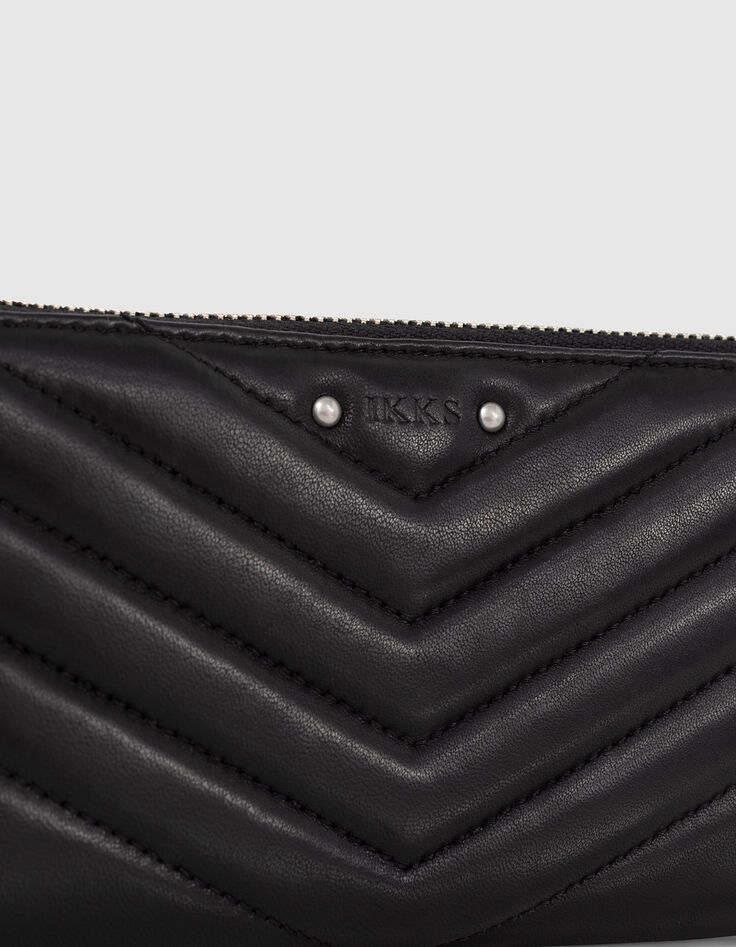 Portefeuille 1440 COMPAGNON matelassé chevron femme-2