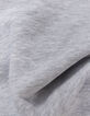 Boys’ grey hoodie with XL image on back-8