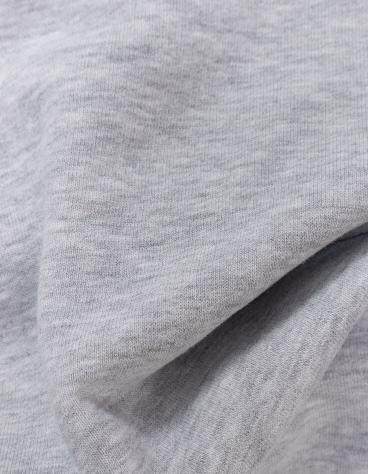 Boys’ grey hoodie with XL image on back-8