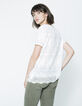Top voile brodé femme-2
