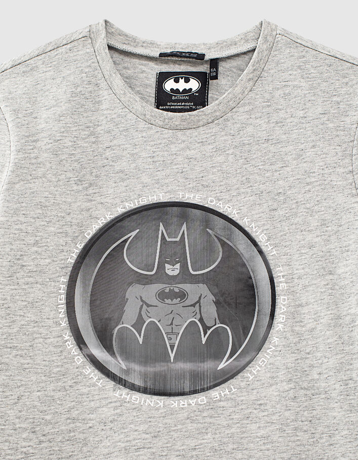 Boys’ grey IKKS - BATMAN T-shirt with lenticular image - IKKS